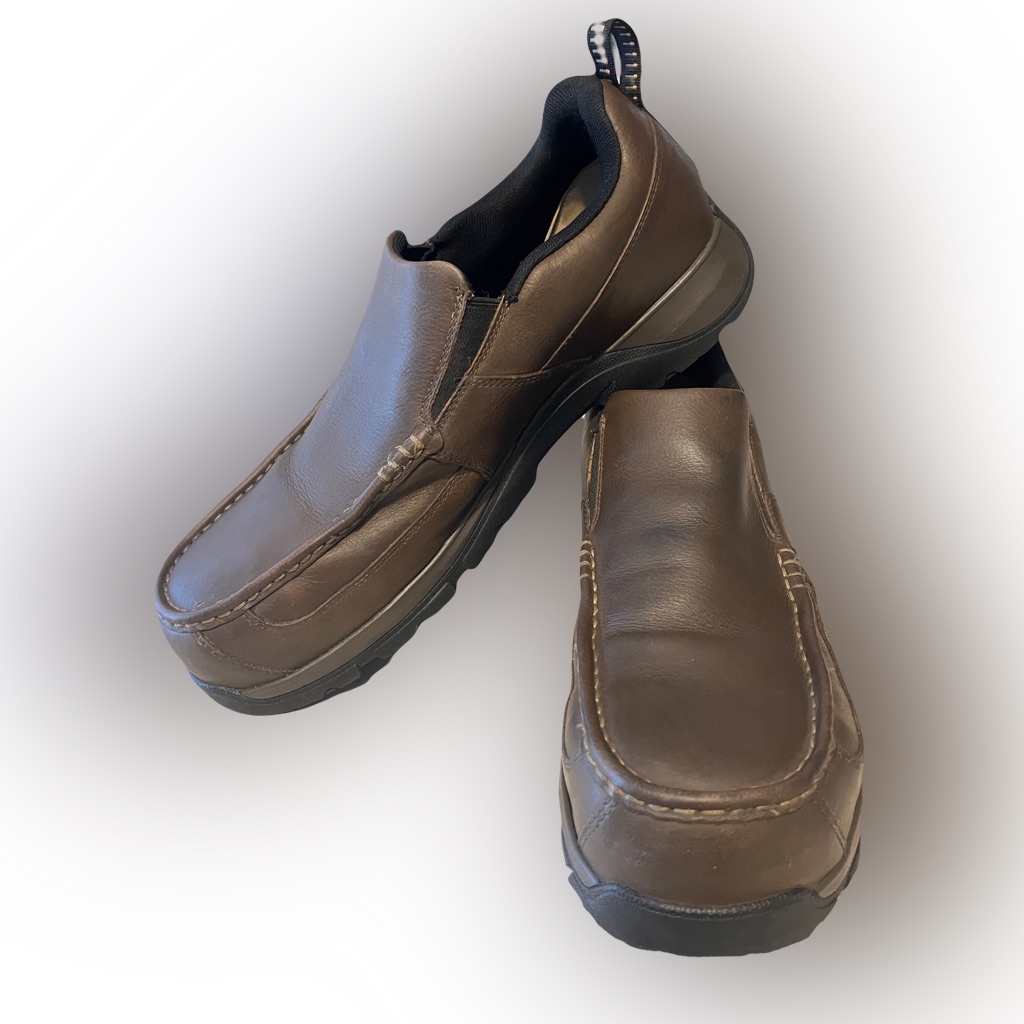 Ariat Men's Edge Lte Slip-On Sd Composite Toe Work Shoe, Brown Size 13d